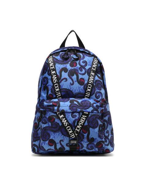 versace jeans rucksack blau